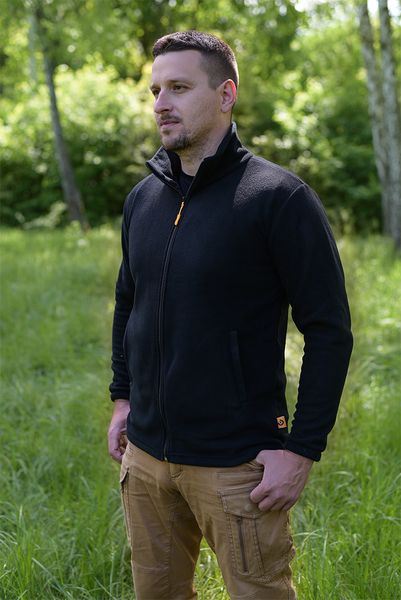 Флісова кофта WGTac Men's Fleece Jacket Black S WGT-MFJB фото