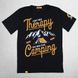 Футболка з принтом WGTac Camping T-Shirt Therapy Black M FPWCT-B фото 1